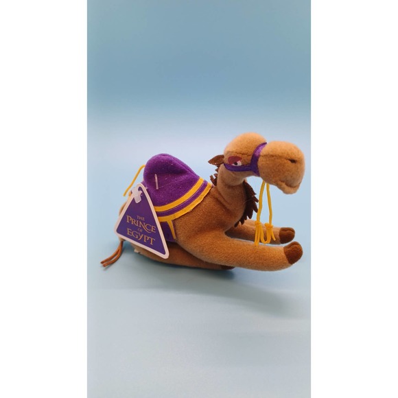 Camel Prince of Egypt Plush by Dreamworks Mini Beanie Plush 1999 - Picture 6 of 7